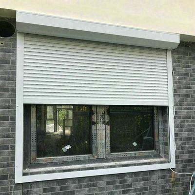 High Quality Electric Security Motorized Aluminum Roller Shutter Window