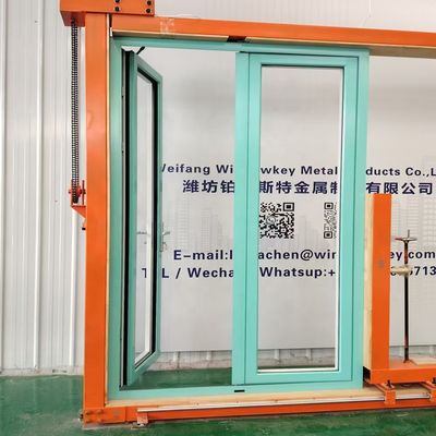 Modern Design Commercial Aluminum Double Glass Swing Door for Shop