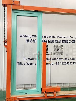 Modern Design Commercial Aluminum Double Glass Swing Door for Shop