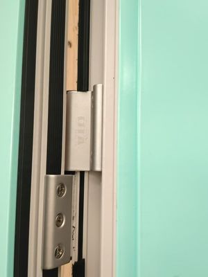 Modern Design Commercial Aluminum Double Glass Swing Door for Shop