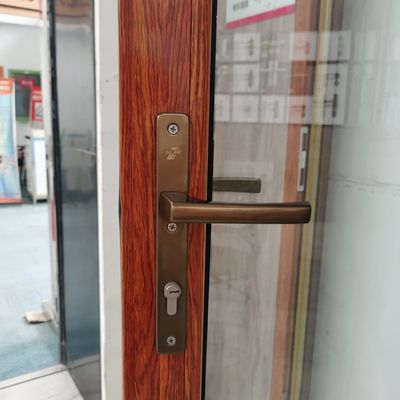 French Door Double Swing and Single Swing Thermal Break Aluminum Swing Glass Door