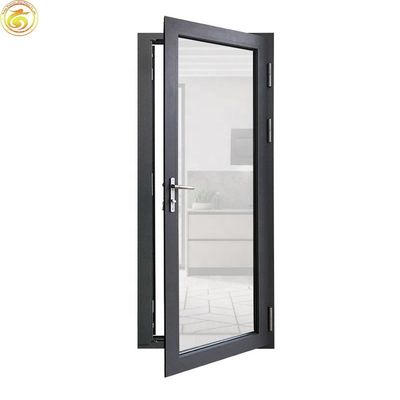 Restaurant Door Front Double Glass Entry Aluminum Swing Commercial Door