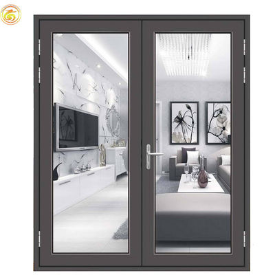 Latest Residential Commercial Entry Doors From China Aluminium Swing Door