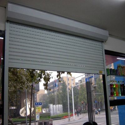 Motorized Hurricane Roller Shutter Aluminum Electric Rolling Shutter  Window