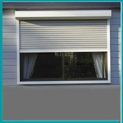 Automatic Security Aluminium Metal Rolling Roll up Shutter Window, Hurricane Storm Aluminum Sound Proof Roller Shutters