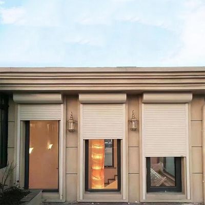 Automatic Security Aluminium Metal Rolling Roll up Shutter Window, Hurricane Storm Aluminum Sound Proof Roller Shutters