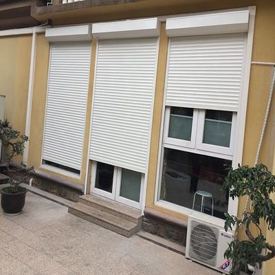 Automatic Security Aluminium Metal Rolling Roll up Shutter Window, Hurricane Storm Aluminum Sound Proof Roller Shutters