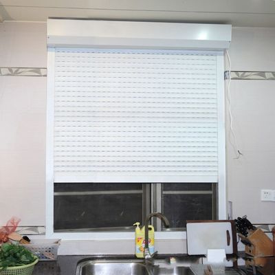 High Quality Electric Security Motorized Aluminum Roller Shutter Window