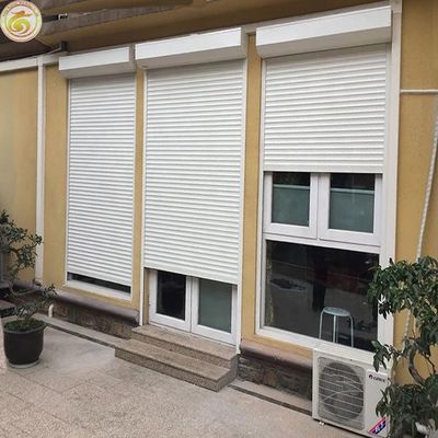 Automatic Roll up Doors and Security Rolling Windows Residential Manual Aluminum Roller Shutter Window