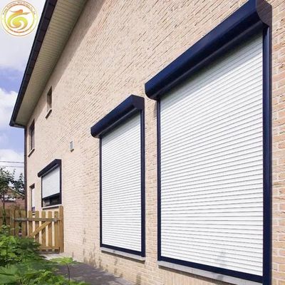 Automatic Roll up Doors and Security Rolling Windows Residential Manual Aluminum Roller Shutter Window