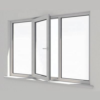 Standard Design Double Glazed Hung Casement UPVC Windows PVC Windows Vinyl  Windows Soundproof Casement Window