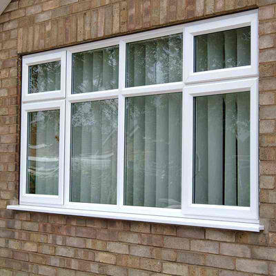 Standard Design Double Glazed Hung Casement UPVC Windows PVC Windows Vinyl  Windows Soundproof Casement Window