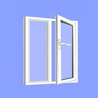 Standard Design Double Glazed Hung Casement UPVC Windows PVC Windows Vinyl  Windows Soundproof Casement Window