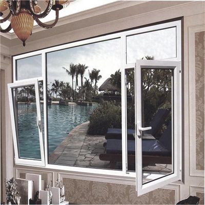 Customized Vinyl PVC  Casement  Window American Windows and Doors  Tilt and Turn PVC  Casement  Windows