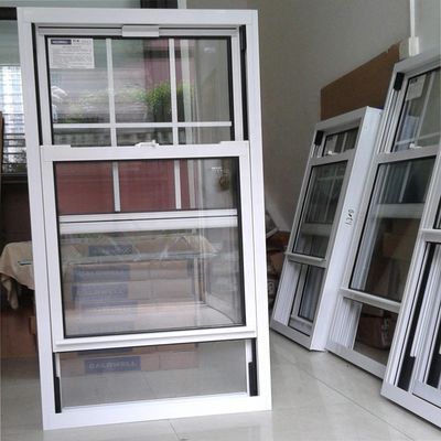 Thermal-Break with Insect Screen Aluminum Hurricane Impact windows  Single-hung windows
