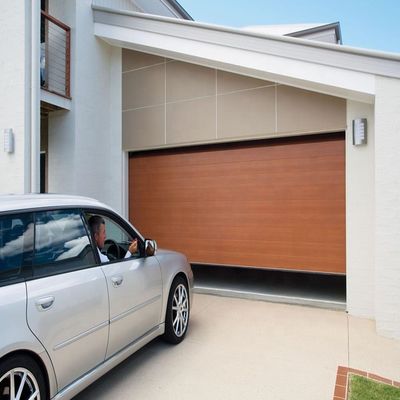 Aluminum Frame Customized Industrial Door and Frosted Glass Villa Automatic Garage Door