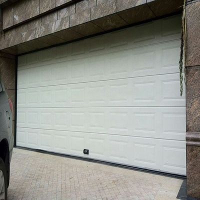 Aluminum Frame Customized Industrial Door and Frosted Glass Villa Automatic Garage Door