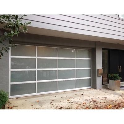 Best Sale Customized Modern  Automatic Electric Sectional Double Skin Garage Doors for Villa