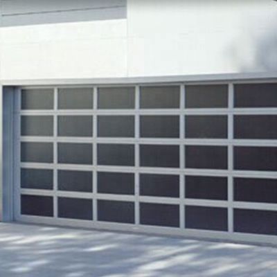 Best Sale Customized Modern  Automatic Electric Sectional Double Skin Garage Doors for Villa