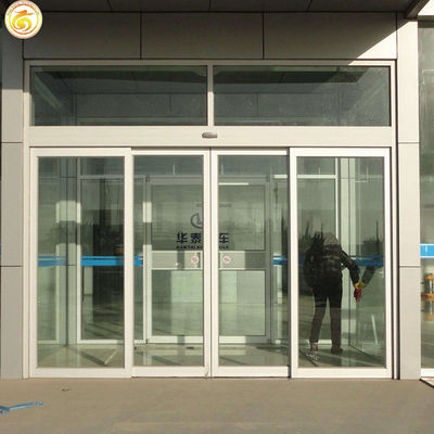 Cheap Aluminium Slide Door Soundproof Storefront Automatic Door Sliding System