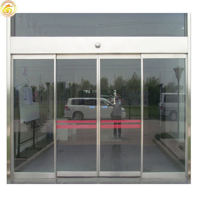 Cheap Aluminium Slide Door Soundproof Storefront Automatic Door Sliding System