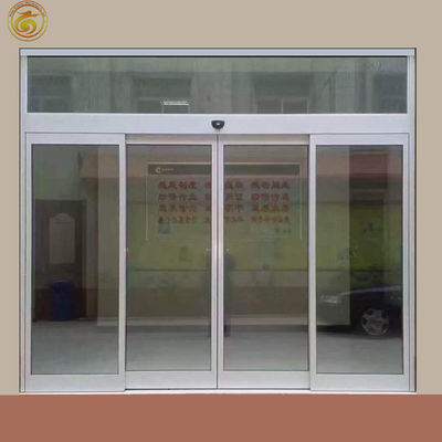 Cheap Aluminium Slide Door Soundproof Storefront Automatic Door Sliding System