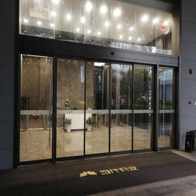 Modern Commercial Professional Sensor Door Automatic Sliding Door Unit  System for Hotel