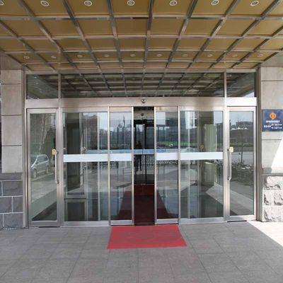 Modern Commercial Professional Sensor Door Automatic Sliding Door Unit  System for Hotel