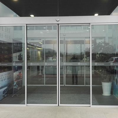 Latest Design Automatic Sensor Glass Sliding Door Graphic Design Customized Modern Aluminum Alloy Automatic Sliding Door