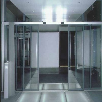 Latest Design Automatic Sensor Glass Sliding Door Graphic Design Customized Modern Aluminum Alloy Automatic Sliding Door