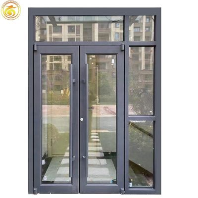 Commercial Aluminium Storefront Floor Spring Door Aluminum Shopfront Door