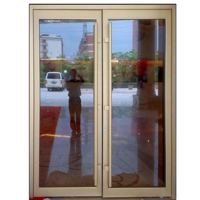 American Commercial Aluminium Storefront Door Offset Pivot Hinges Aluminum Double Glass Door