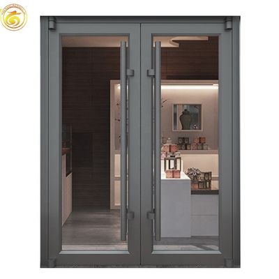 Exterior Commercial Glass Aluminum Frame Storefront Swing Door Prices Storefront Door