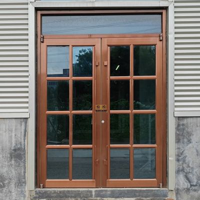 House Front Main Double Door Design Aluminium Shop Front Door