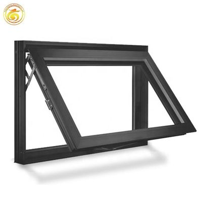 Full Customized Sizes Thermal Break Double Glazed Glass Aluminium Awning Windows