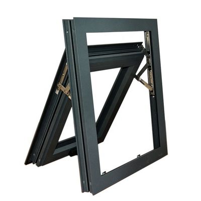 Aluminum Awning Window Chain Winder Double Glazed Aluminium Awning Glass Windows