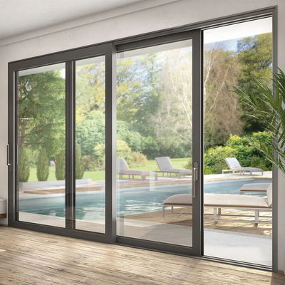 Australian Lift Sliding Door Double Glass Door External Patio Balcony Aluminum Sliding Doors
