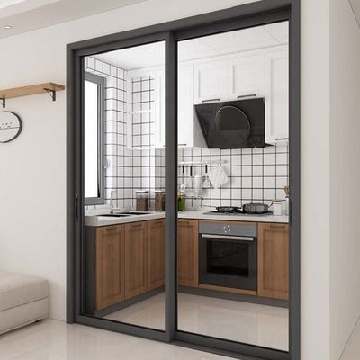 Australian Double Glass Sliding Door Sliding Door Roller Aluminum Sliding Door