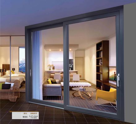 Lift Sliding Heavy Duty Big Vision Patio Door Thermal Break Aluminum Customized Glass Sliding Door