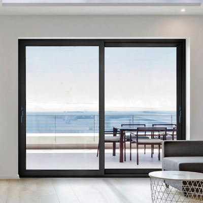 Lift Sliding Heavy Duty Big Vision Patio Door Thermal Break Aluminum Customized Glass Sliding Door